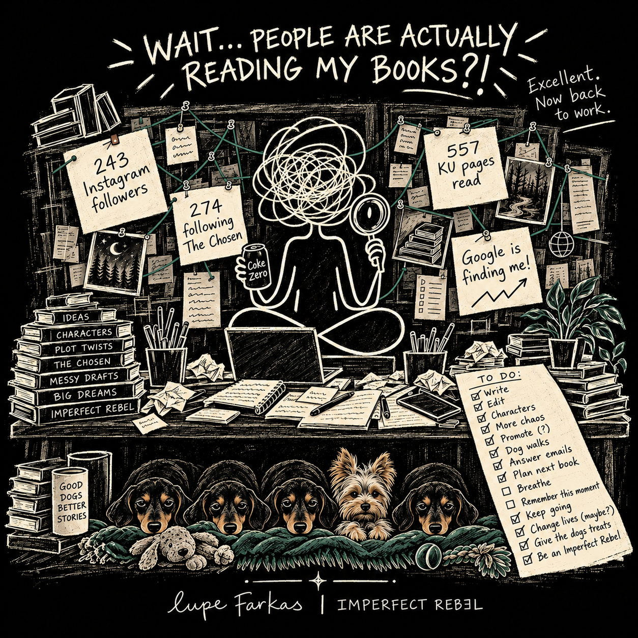Day 42: Wait… People Are Actually Reading My Books?!